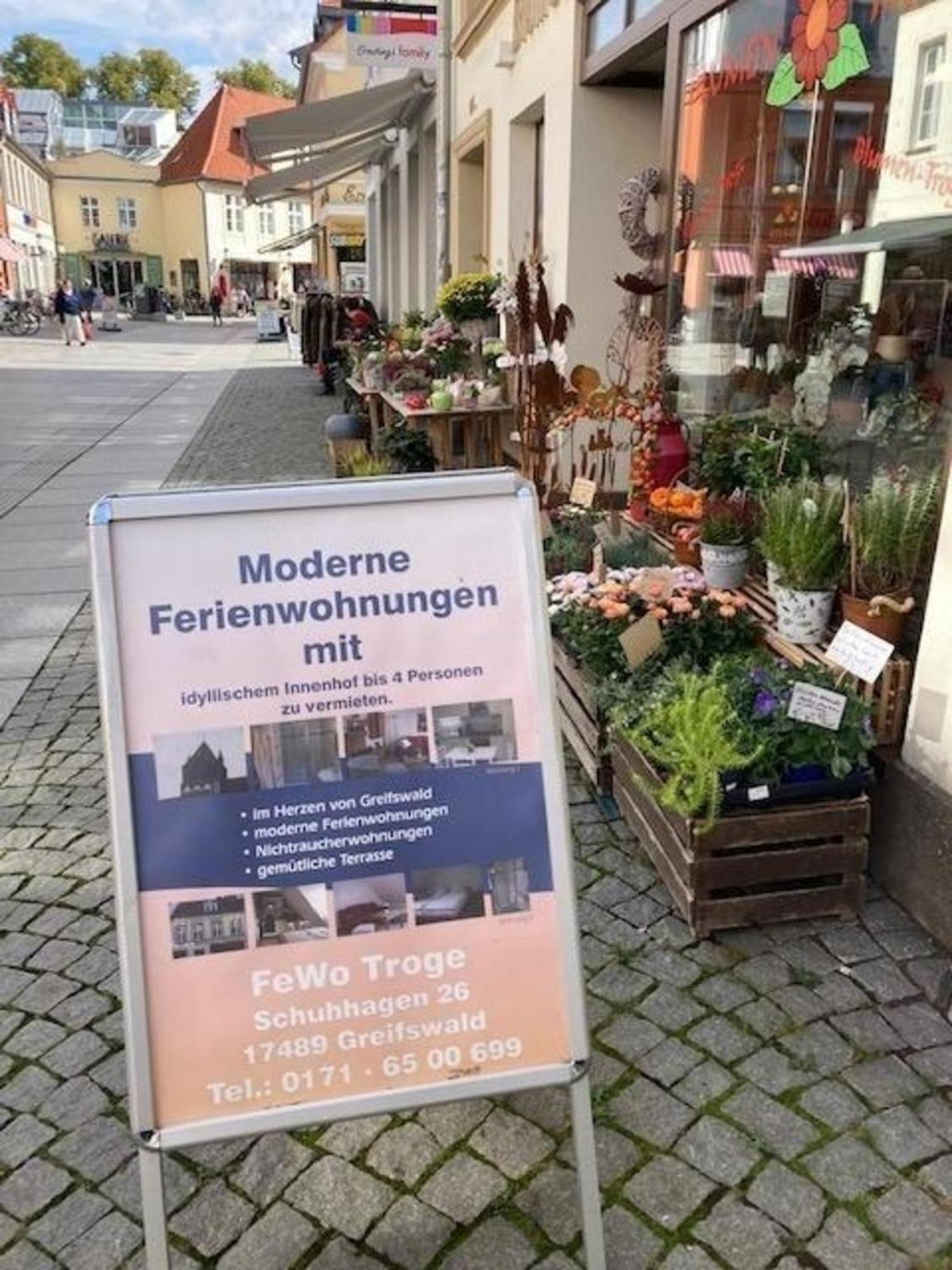 Ferienwohnung Troge In Greifswald Eksteriør billede