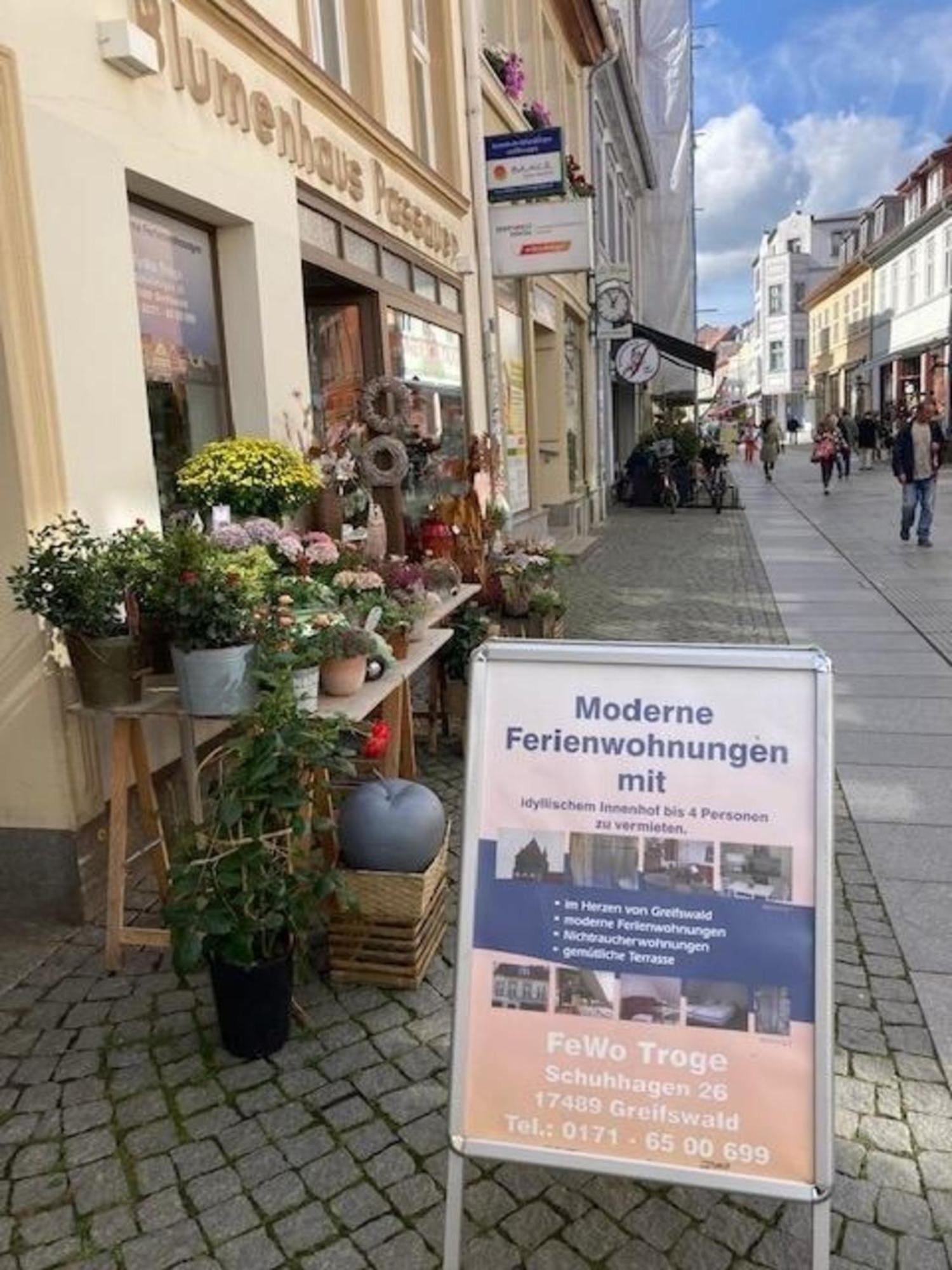 Ferienwohnung Troge In Greifswald Eksteriør billede